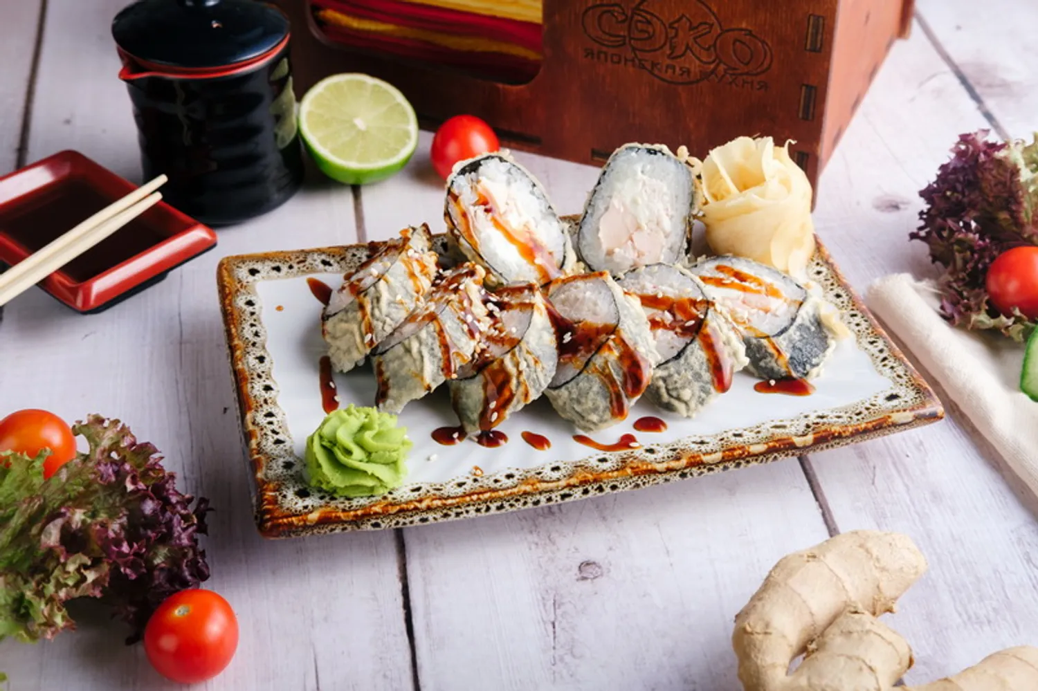 СЭКО - Кани тори темпура маки