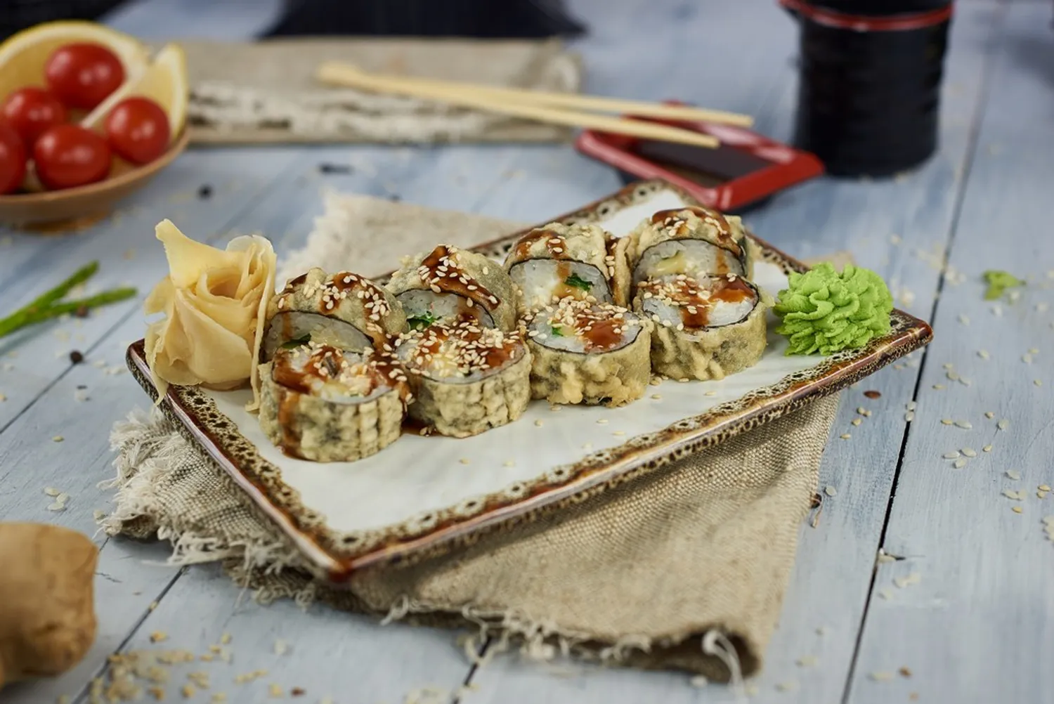 СЭКО - Хото унаги темпура маки