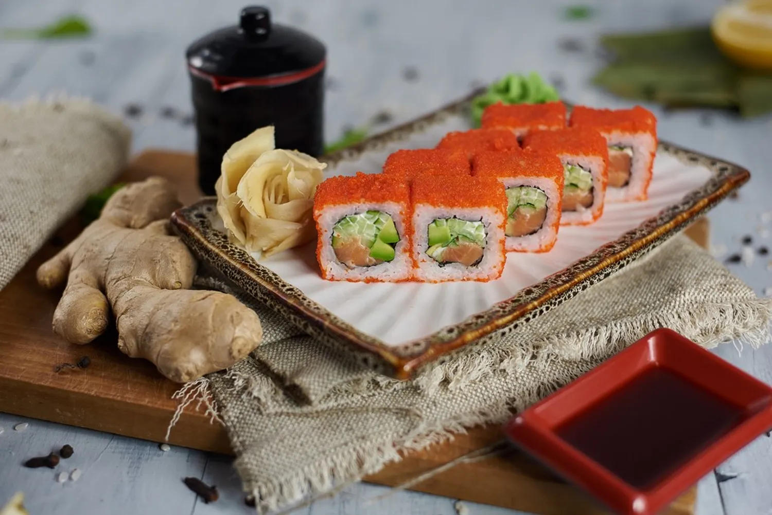 СЭКО - Калифорния с лососем