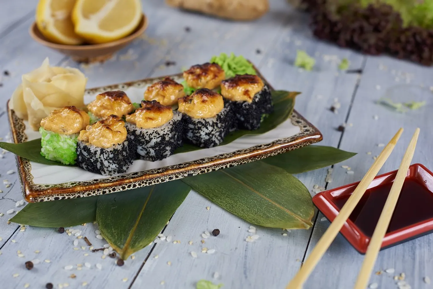 СЭКО - Эби унаги яки маки