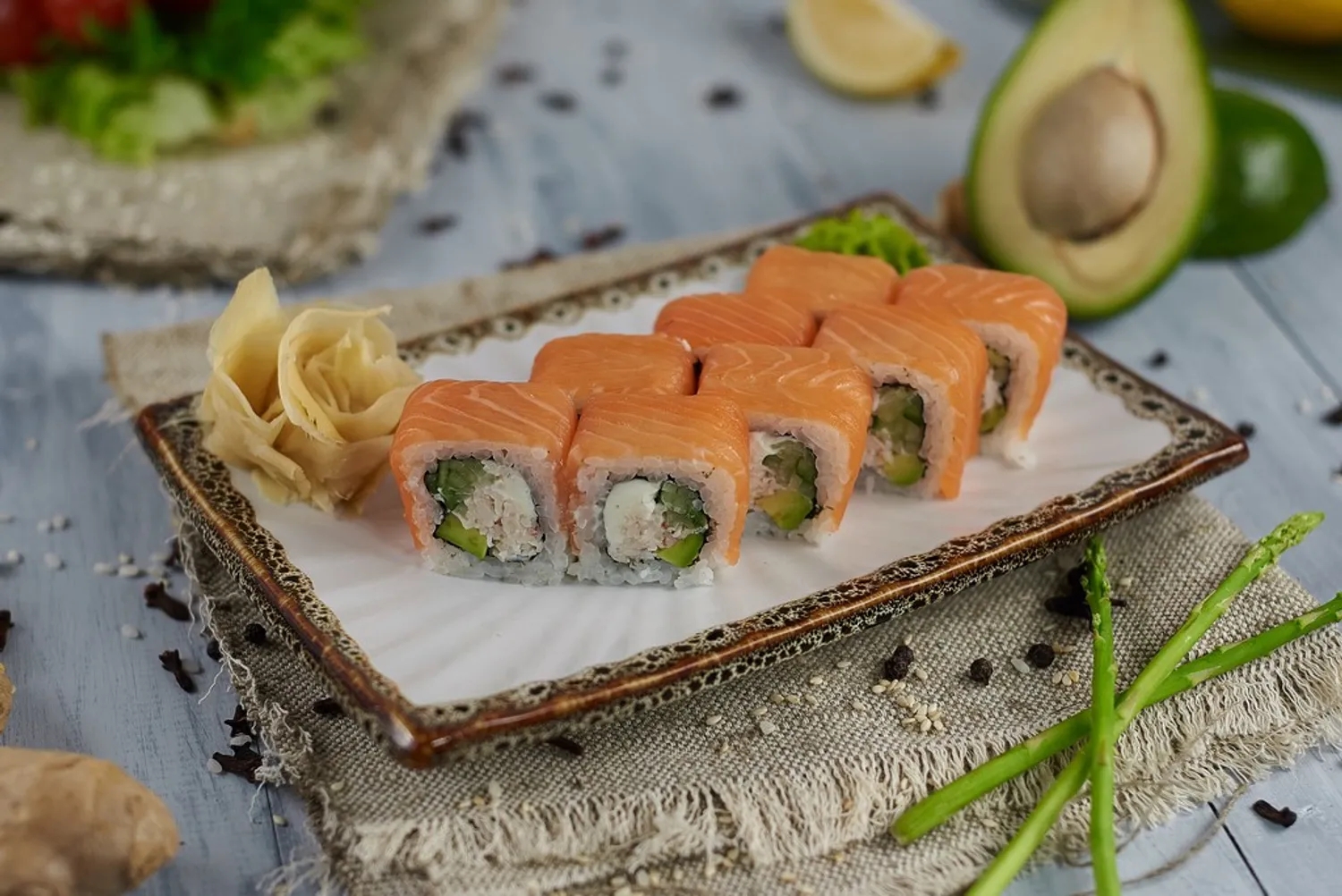 СЭКО - Филадельфия с крабом