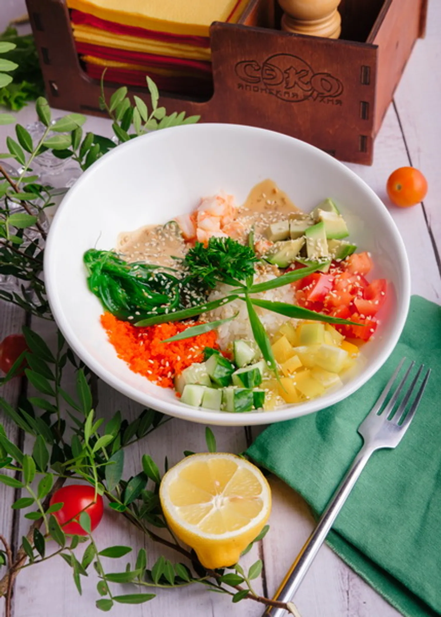 СЭКО - Поке с креветкой