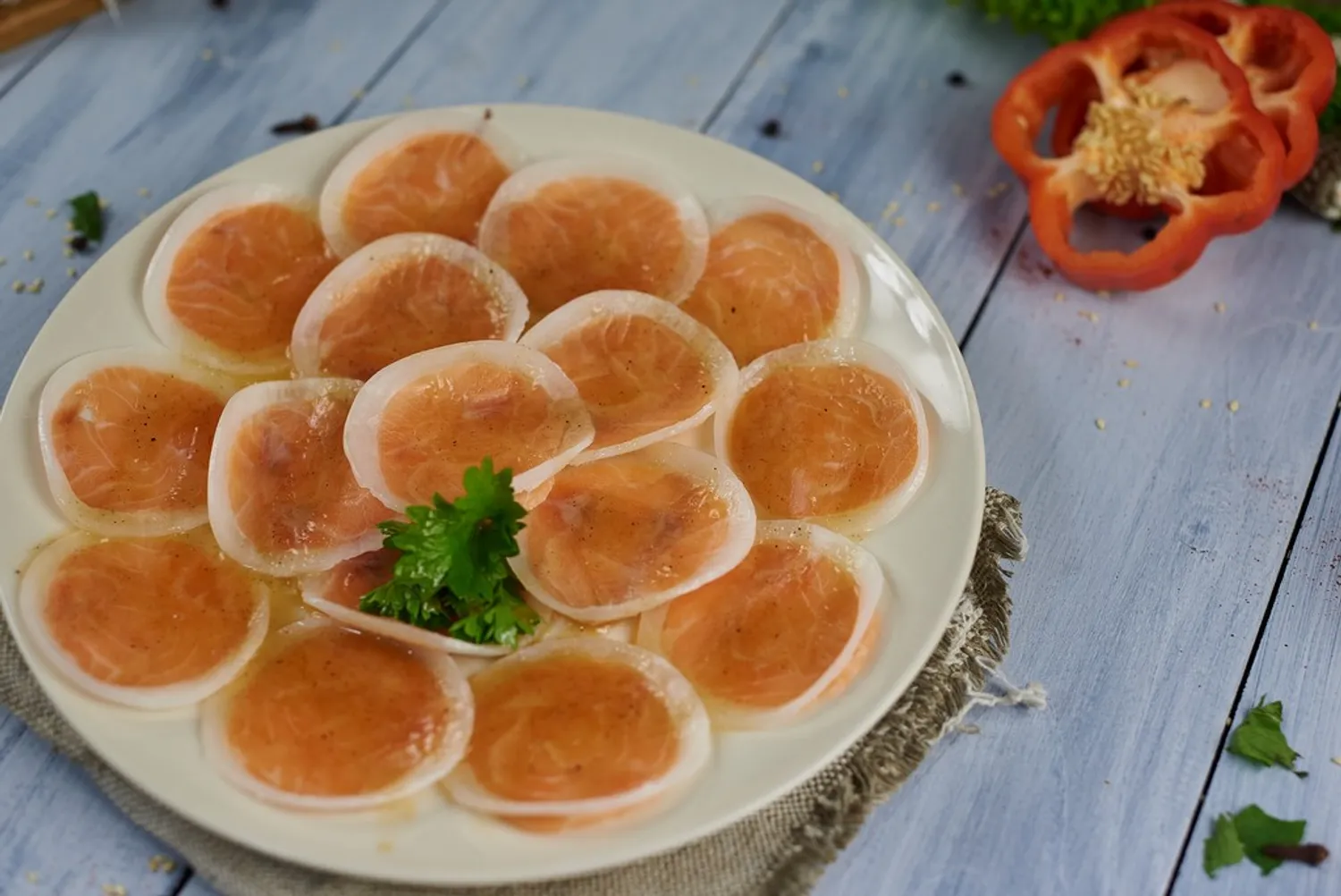 СЭКО - Карпаччо из лосося